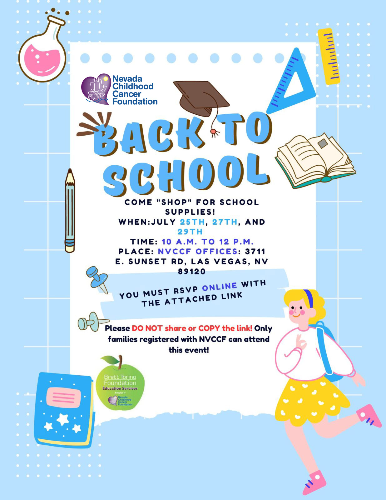 NVCCF Back to School Event 2023