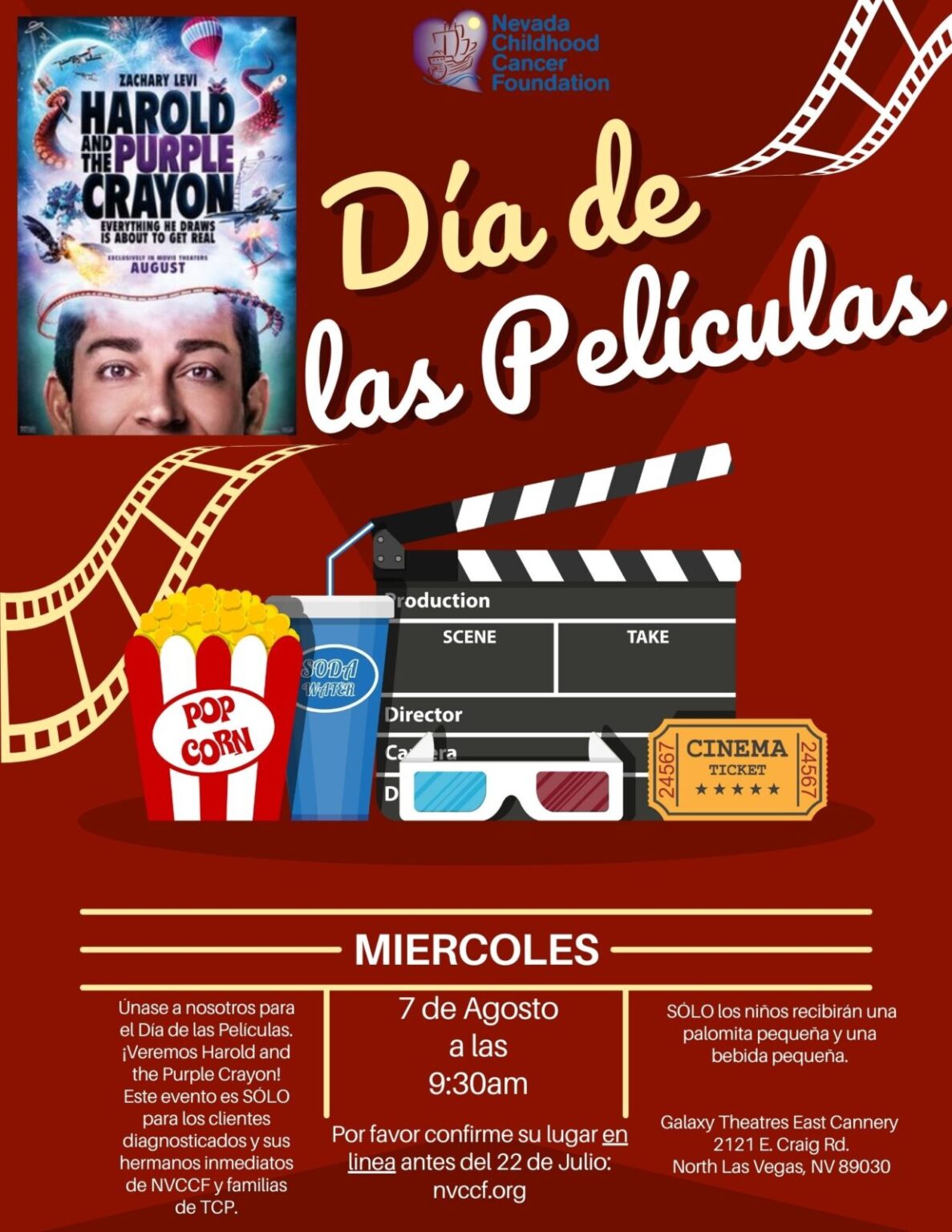 Movie Day Flyer 2024 SPANISH – NVCCF