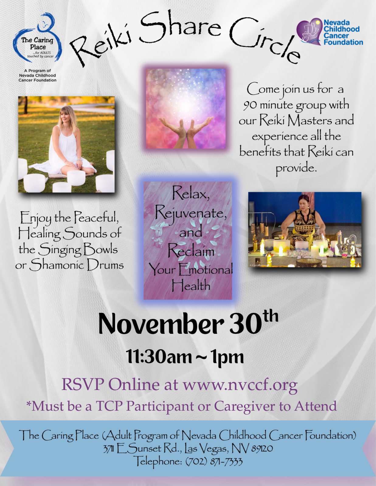 Reiki Share Circle Flyer 11 26